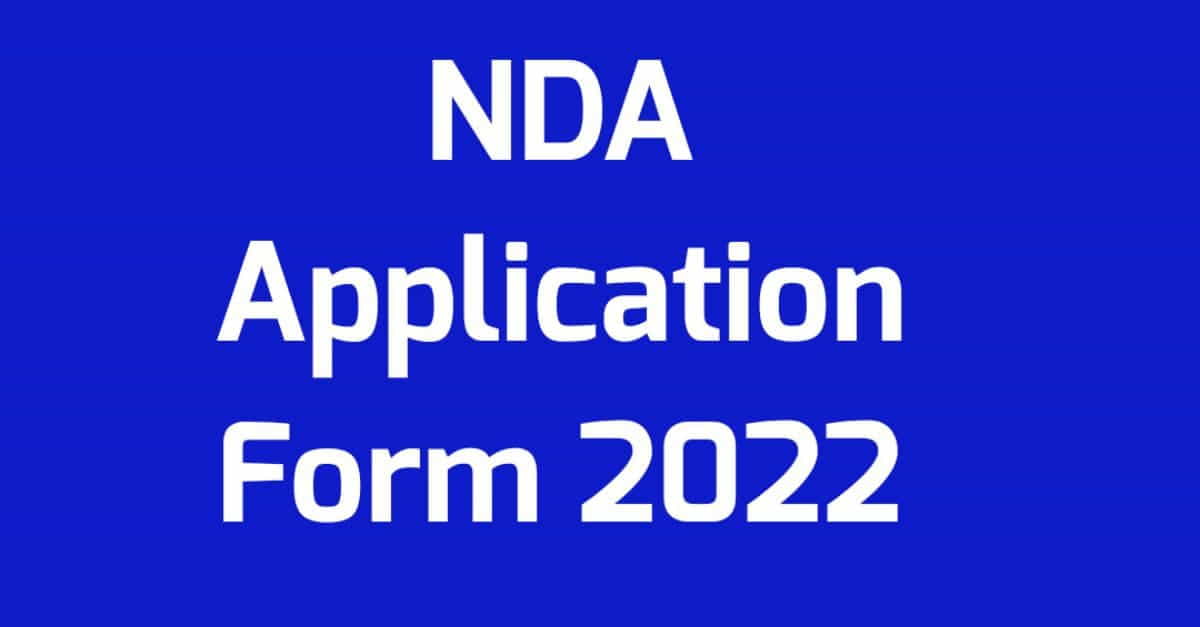 NDA Application Form 2022