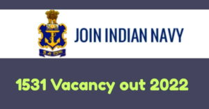 Indian Navy Tradesman Recruitment 2022