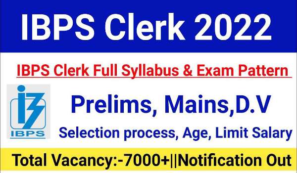 IBPS Clerk Syllabus PDF 2022