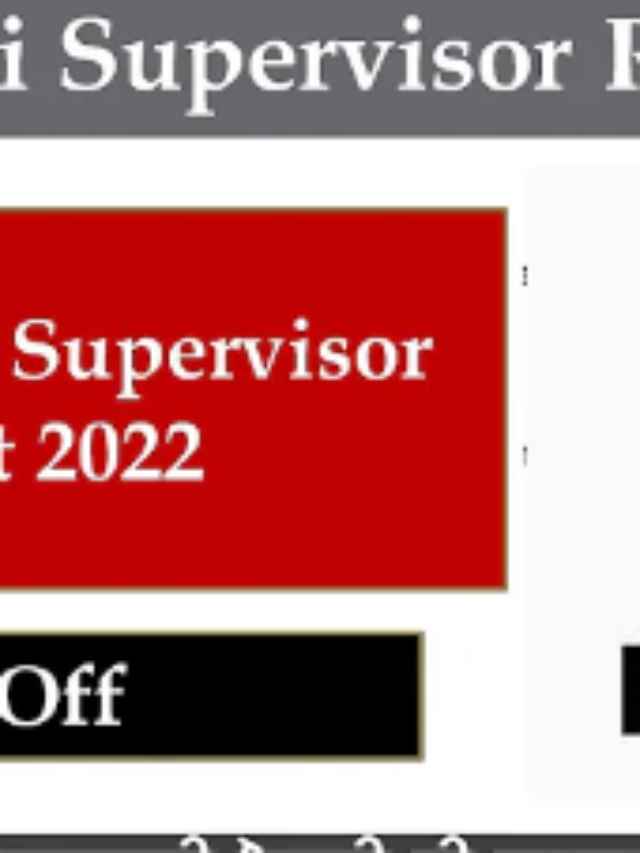 Punjab anganwadi supervisor exam result 2022